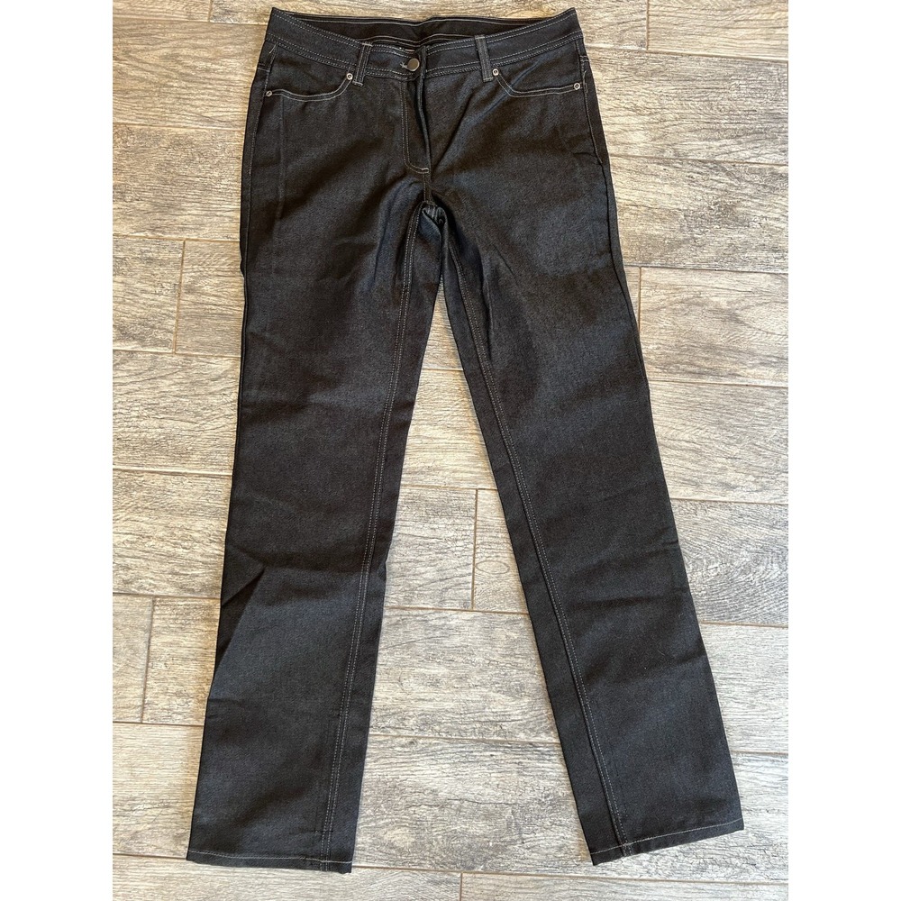 McDonalds Pants Womens Size‎ 8 Black Employee Uniform MC276 Black NWOT Jeans